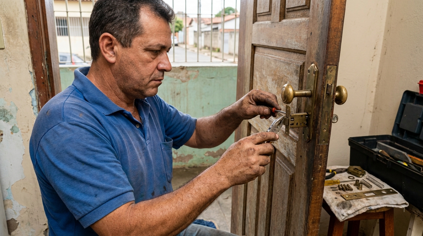 Conserto de Fechadura Residencial perto de mim em São Gonçalo‑RJ
